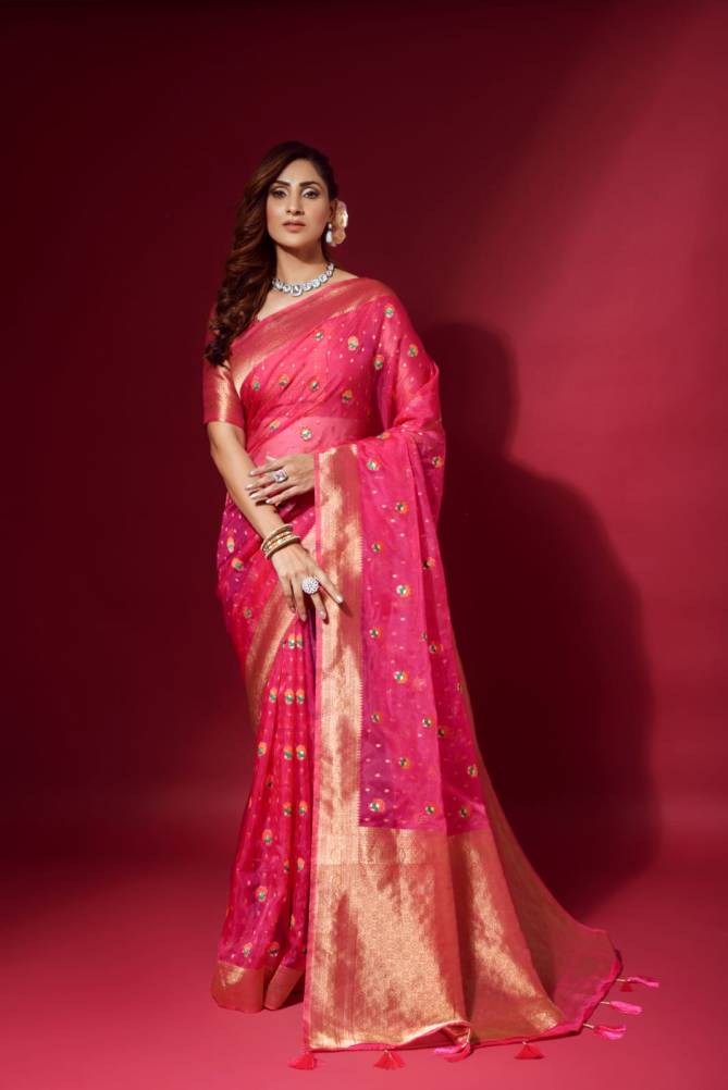 Rajpath Amuly Silk Designer Ethnic Wear Organza Silk Saree Collection